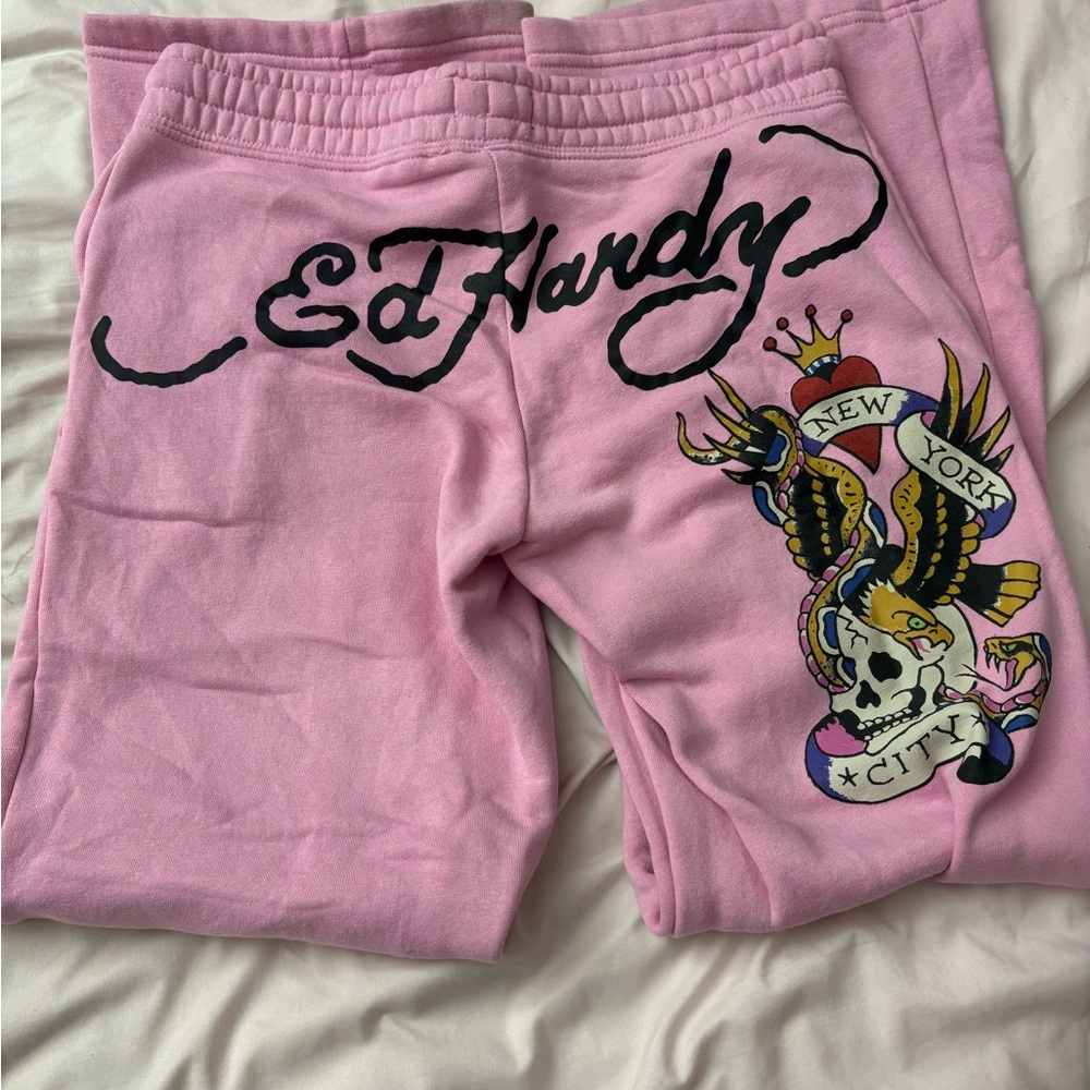‼️SOLD‼️ Ed Hardy Pink sweatpants